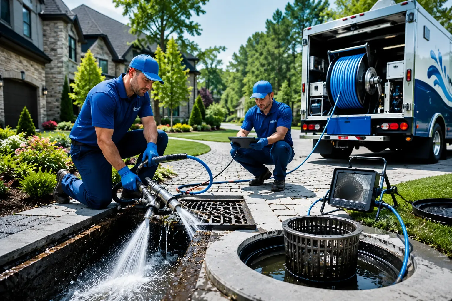 Local outdoor drain cleaning professionals in Minden, WV