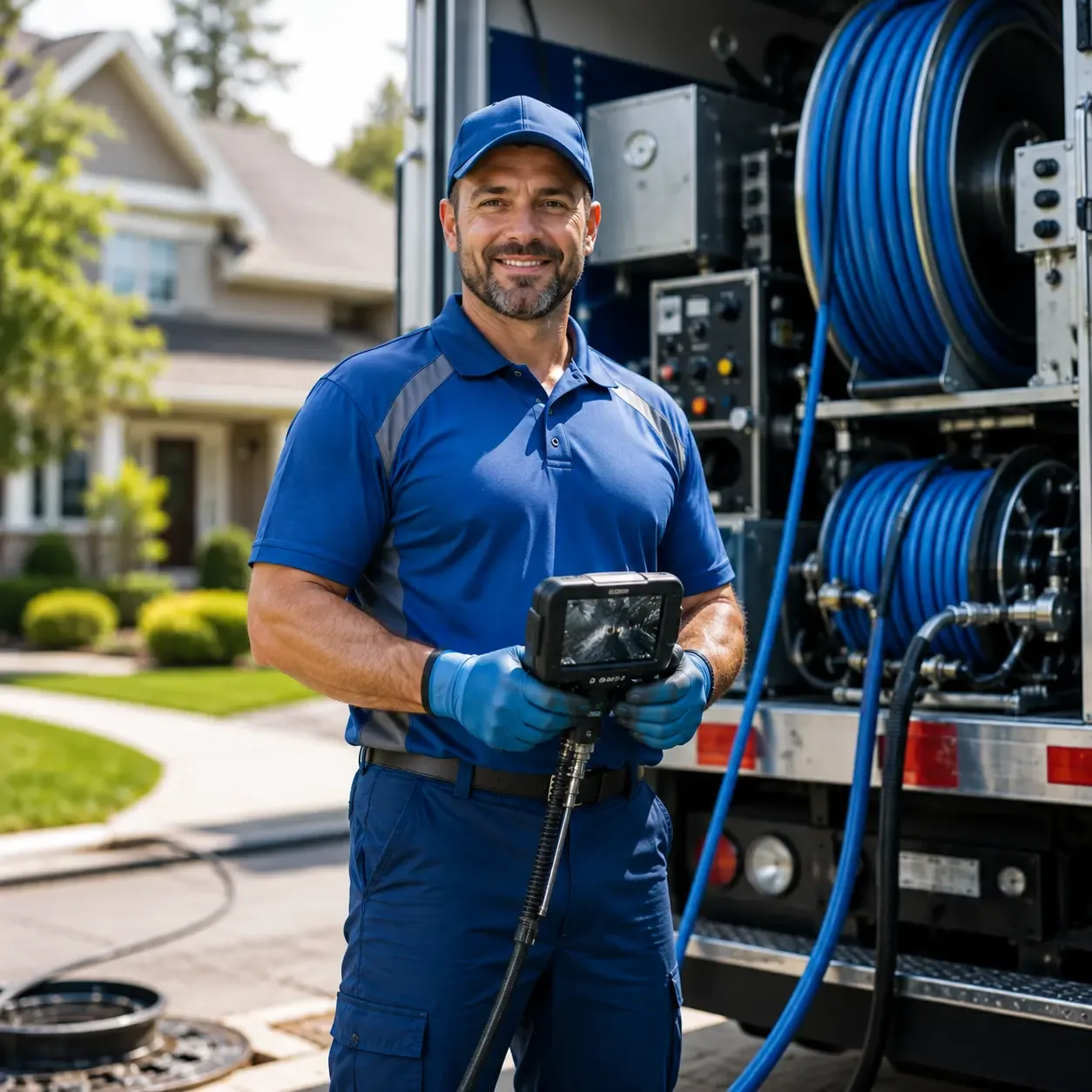 Local outdoor drain cleaning specialists in Minden, WV